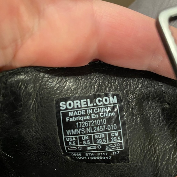 Sorel wedge sandals-WORN ONCE - Picture 2 of 6